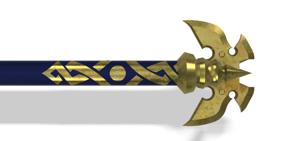 ROYAL Halberd STL FILES [Legend of Zelda: Breath of the Wild] illustrismodels