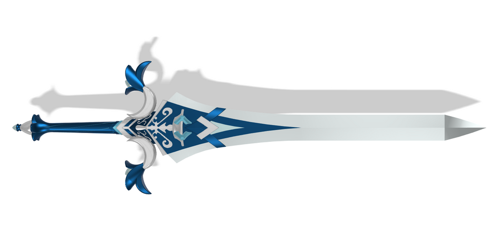 SACRIFICIAL Greatsword STL FILES [Genshin Impact] illustrismodels