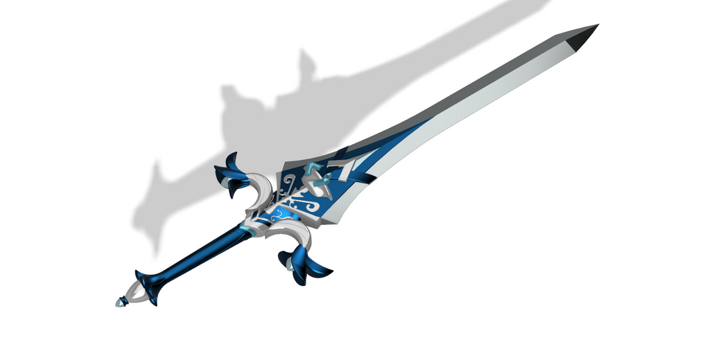 SACRIFICIAL Greatsword STL FILES [Genshin Impact] illustrismodels