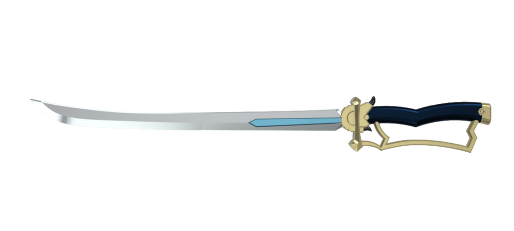 SAYAKA Sword STL FILES [Puella Magi Madoka Magica] illustrismodels