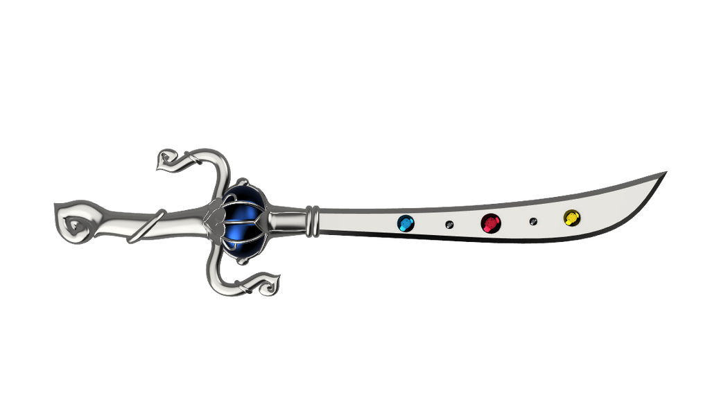 SAILOR URANUS Space Sword STL Files [Sailor Moon Crystal] illustrismodels