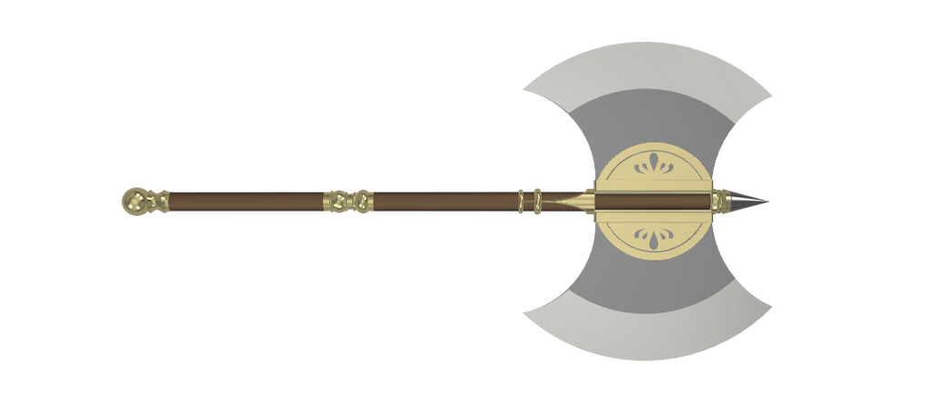 IKE Urvan Axe STL FILES [Fire Emblem: Path of Radiance] Illustris Models