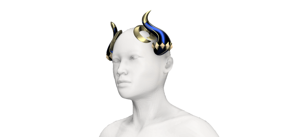 NILOU Horn Accessories 3D PRINTED Kit [Genshin Impact] illustrismodels