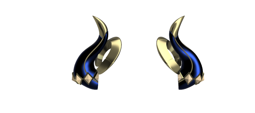 NILOU Horn Accessories 3D PRINTED Kit [Genshin Impact] illustrismodels