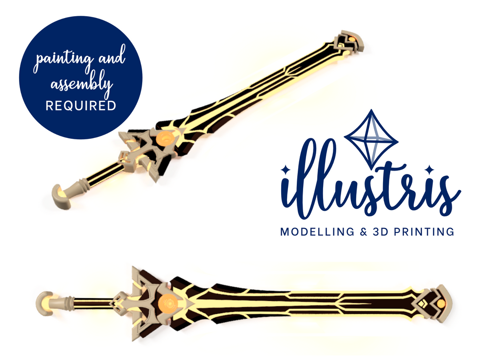 NILOU Key of Khaj Nisut 3D PRINTED Kit [Genshin Impact] illustrismodels