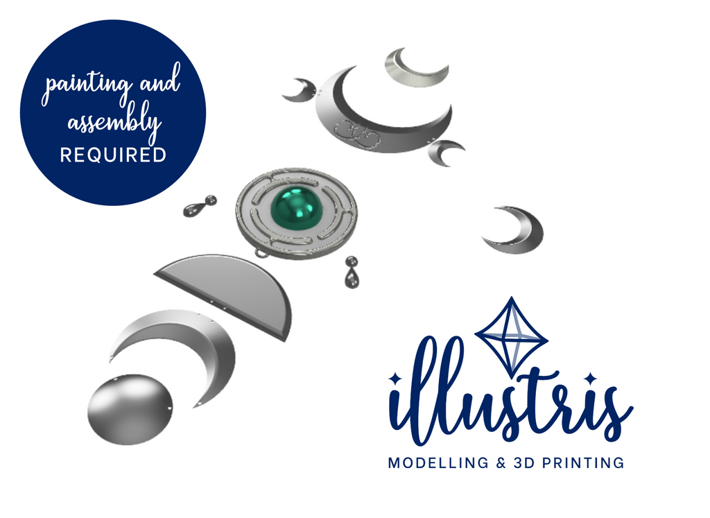 MELINOE Accessories 3D PRINTED KIT [Hades] Illustris Models & 3D Printing