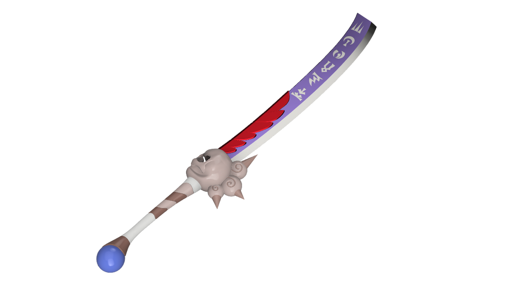 NEMESIS Stygian Blade 3D PRINTED KIT [Hades 2] Illustris Models & 3D Printing