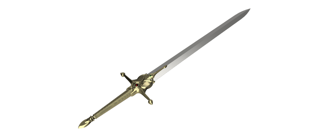 ALM Royal Sword STL FILES [Fire Emblem: Echoes] Illustris Models & 3D Printing