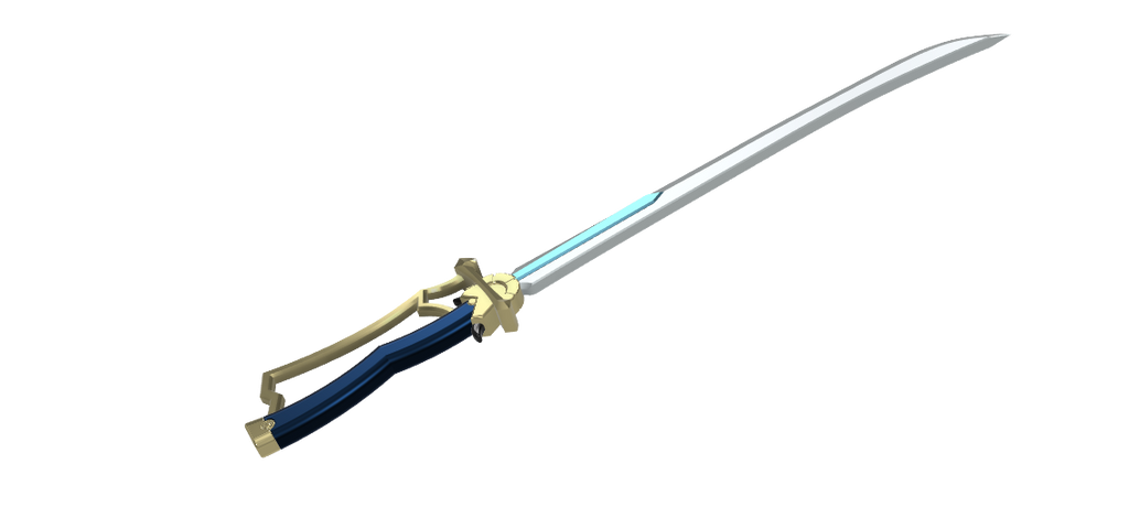 SAYAKA Sword STL FILES [Puella Magi Madoka Magica] illustrismodels