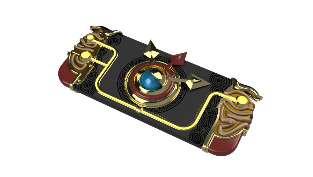 ZELDA Sheikah Switch 3D PRINTED KIT [Legend of Zelda: Tears of the Kingdom] Illustris Models