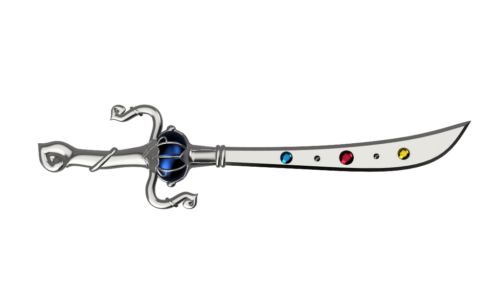 SAILOR URANUS Space Sword 3D PRINTED Kit [Sailor Moon Crystal] illustrismodels