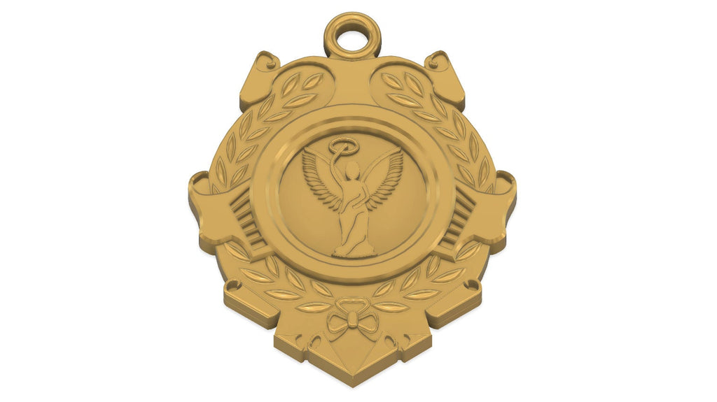 AZIRAPHALE Angel Fob Medal PRINT [Good Omens] illustrismodels