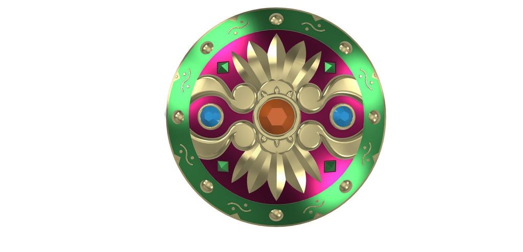 URBOSA Daybreaker Shield STL FILES [Legend of Zelda: Breath of the Wild] illustrismodels