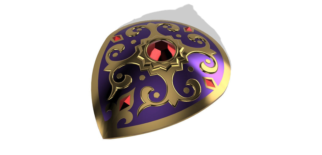 GERUDO Radient Shield 3D Printed Kit [Legend of Zelda: Breath of the Wild] illustrismodels