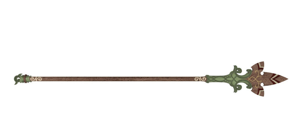FOREST DWELLER Spear STL Files [Legend of Zelda: Breath of the Wild] illustrismodels