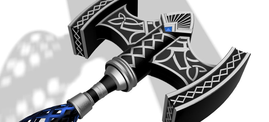 GAIA Hammer 3D Printed Kit [Final Fantasy XIV] illustrismodels