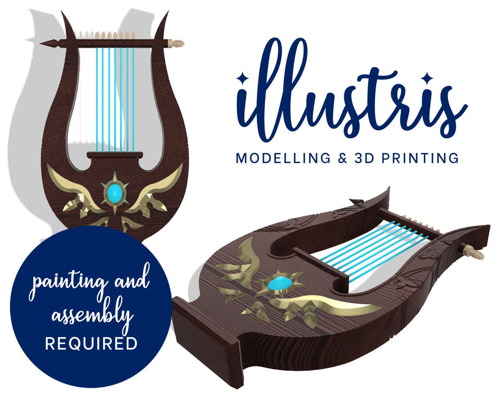 VENTI's Lyre 3D Printed Kit [Genshin Impact] illustrismodels