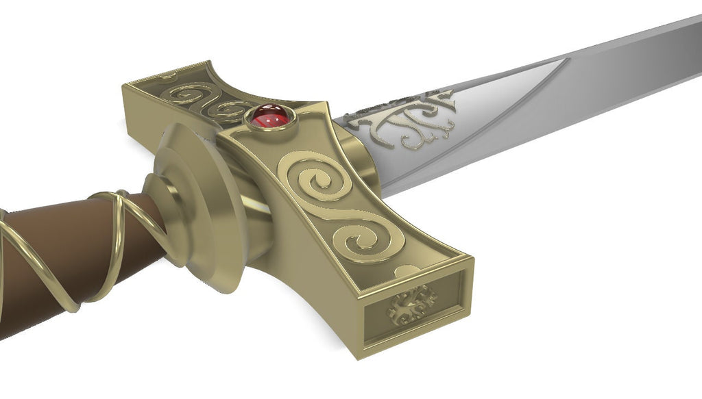 CELICA Golden Dagger 3D Printed Kit [Fire Emblem: Echoes] illustrismodels