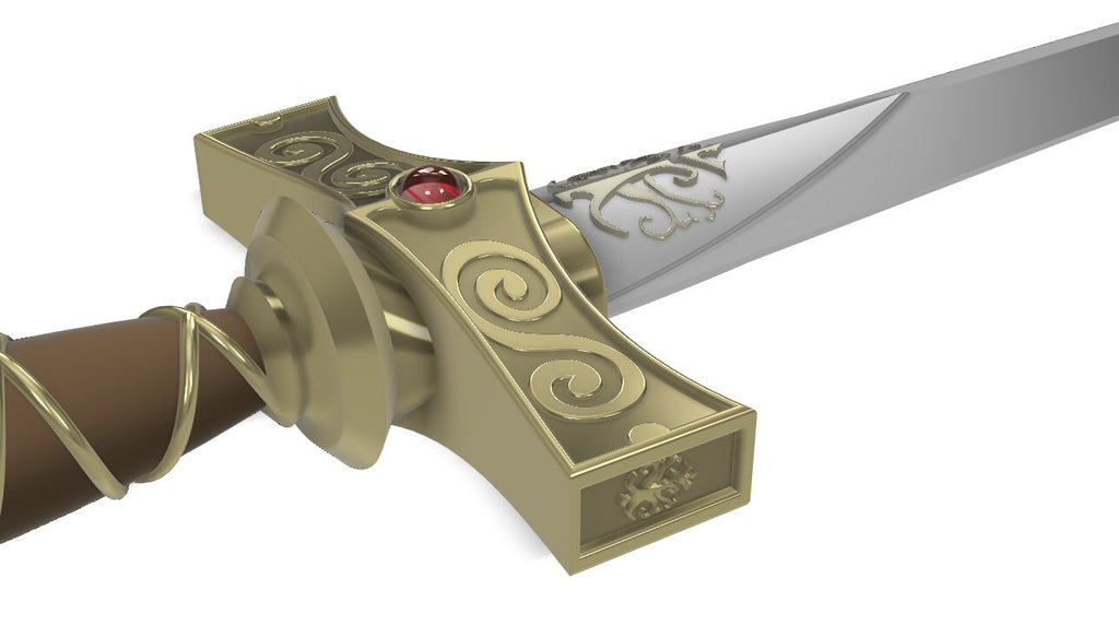 CELICA Golden Dagger STL Files [Fire Emblem: Echoes] illustrismodels